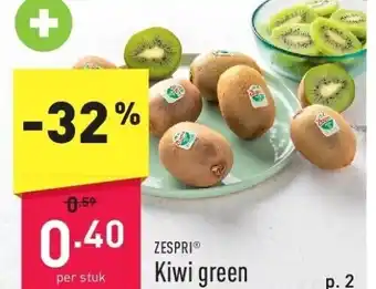 ALDI Kiwi green aanbieding