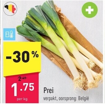 ALDI Prei aanbieding