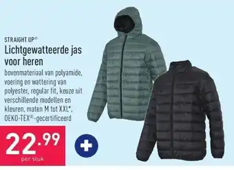 ALDI Lichtgewatteerde jas voor heren aanbieding