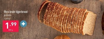 ALDI Vers bruin tijgerbrood aanbieding