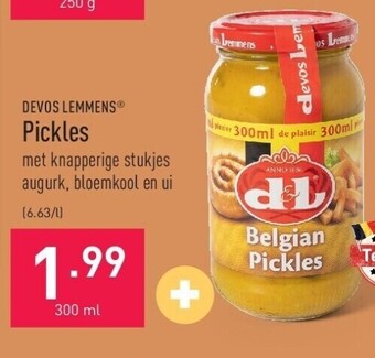 ALDI Pickles aanbieding