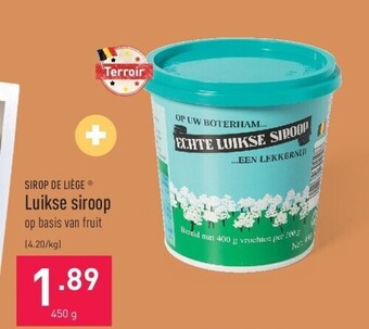 ALDI Luikse siroop aanbieding