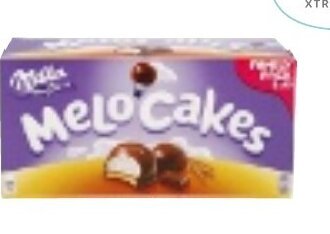 Colruyt Milka melo cakes 30 stuks 500g aanbieding