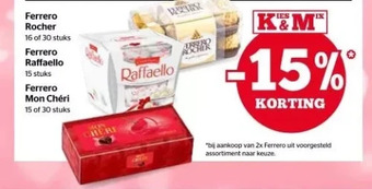 Spar Ferrero rocher aanbieding