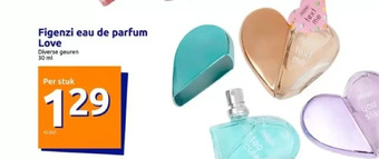 Action Figenzi eau de parfum love aanbieding