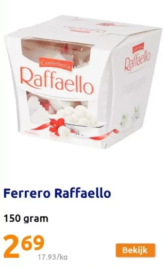 Ferrero raffaello 150 gram
