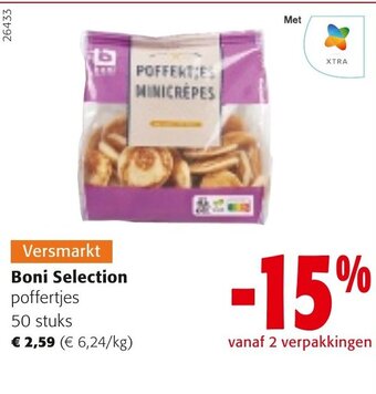 Colruyt Boni selection poffertjes 50 stuks aanbieding