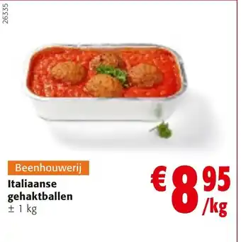 Colruyt Italiaanse gehaktballen 1kg aanbieding