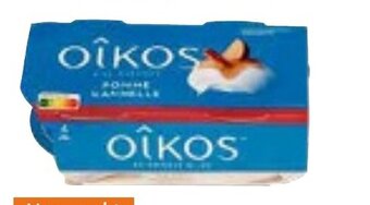 Colruyt Danone oikos op griekse wijze appel-kaneel 4 x 115g aanbieding
