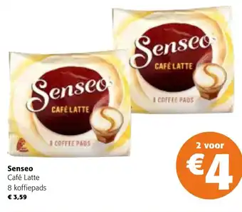 Colruyt Senseo cafe latte 8 koffiepads aanbieding