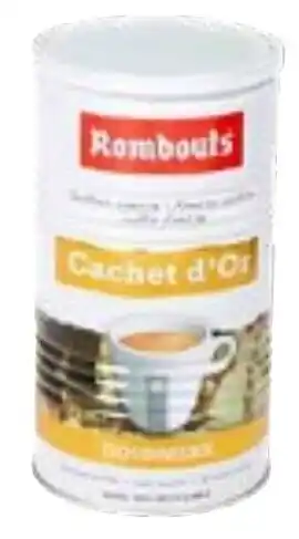 Colruyt Rombouts volledig assortiment goudmerk gemalen koffie 500 g aanbieding
