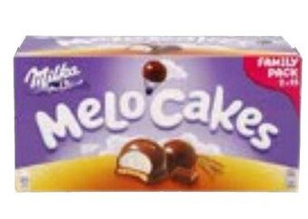 Colruyt Milka melo cakes 30 stuks 500 g aanbieding