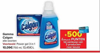 Carrefour Gamma calgon aanbieding