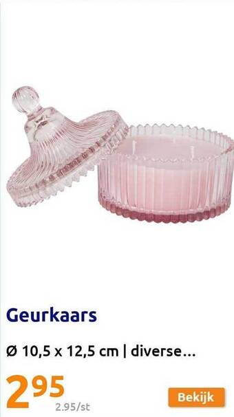 Action Geurkaars aanbieding