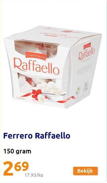 Action Ferrero raffaello aanbieding