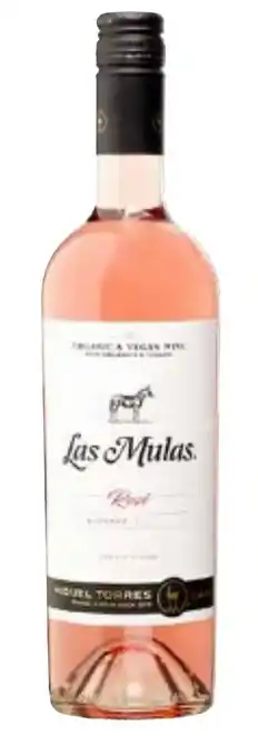 Colruyt Miguel Torres 'las mulas' reserva rose 2021/2022 Central Valley - chili aanbieding