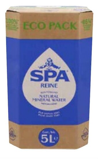 Colruyt Spa reine natuurlijk mineraalwater 5 L aanbieding
