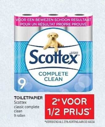 Alvo Toiletpapier scottex aanbieding