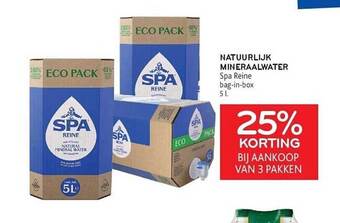 Alvo Natuurlijk mineraalwater spa reine aanbieding