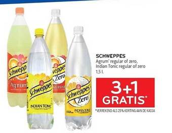 Alvo Schweppes aanbieding