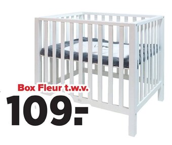 Baby-Dump Box fleur t.w.v. aanbieding