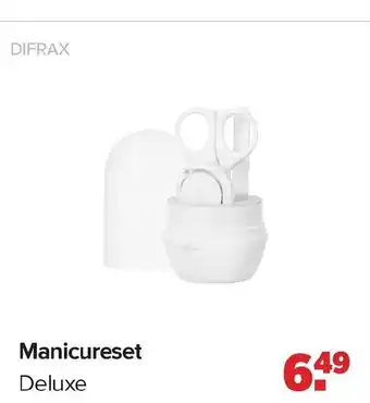 Baby-Dump Difrax manicureset deluxe aanbieding
