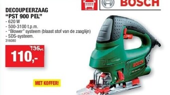 Hubo Decoupeerzaag “pst 900 pel” aanbieding