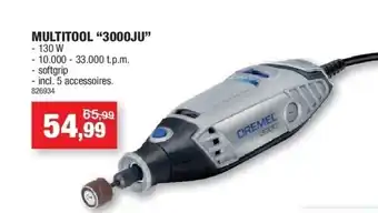 Hubo Multitool “3000ju” aanbieding