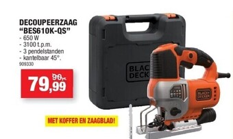 Hubo Decoupeerzaag “bes610k-qs” aanbieding