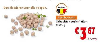 Colruyt Gekookte soepballetjes aanbieding