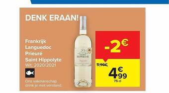 Carrefour Languedoc prieuré saint hippolyte aanbieding