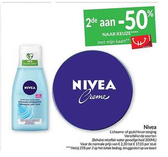 Intermarché Nivea aanbieding