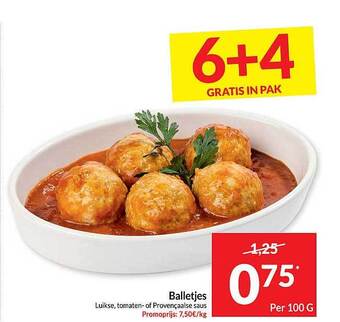 Intermarché Balletjes aanbieding