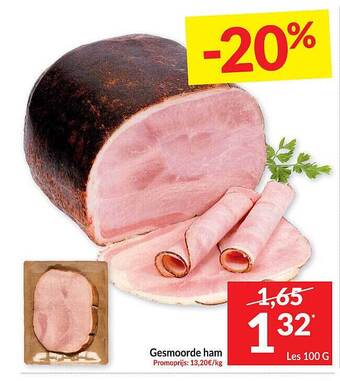 Intermarché Gesmoorde ham aanbieding