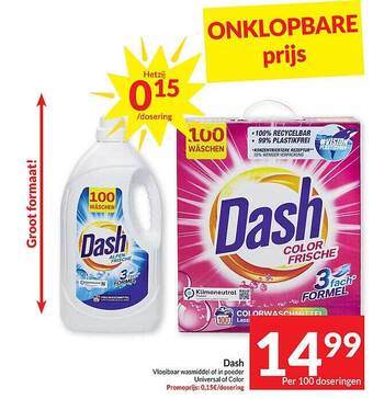 Intermarché Dash aanbieding