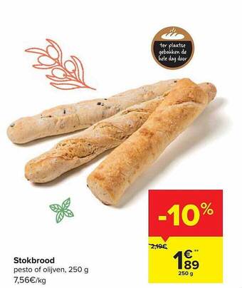 Carrefour Stokbrood aanbieding
