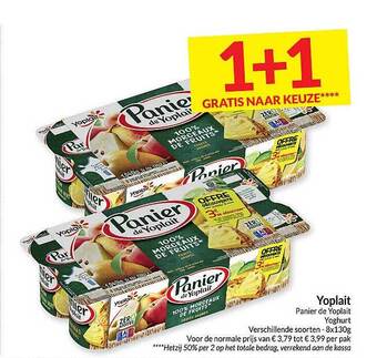 Intermarché Yoplait aanbieding