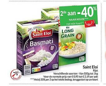 Intermarché Saint eloi rijst aanbieding