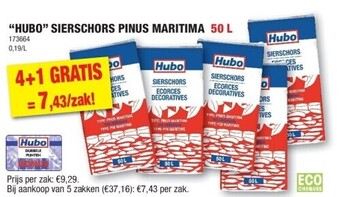 Hubo “hubo” sierschors pinus maritima 50 l aanbieding
