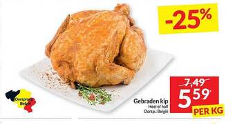 Intermarché Gebraden kip aanbieding