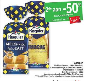 Intermarché Pasquier aanbieding