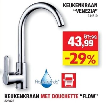 Hubo Keukenkraan “venezia” aanbieding