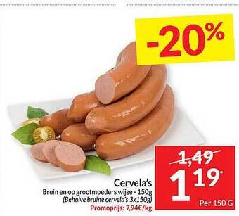 Intermarché Cervela's aanbieding