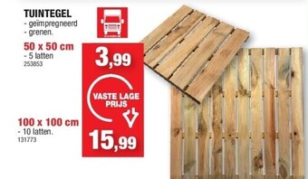 Hubo Tuintegel aanbieding