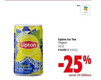 Colruyt Lipton ice tea original aanbieding