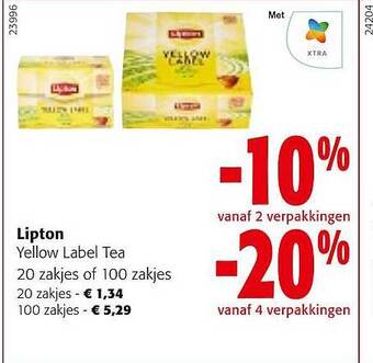 Colruyt Lipton aanbieding