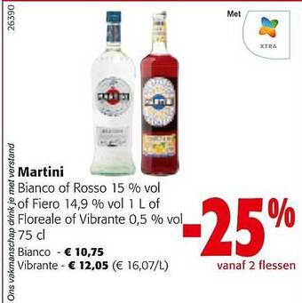 Colruyt Martini aanbieding
