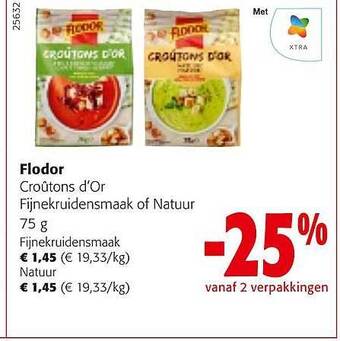 Colruyt Flodor aanbieding