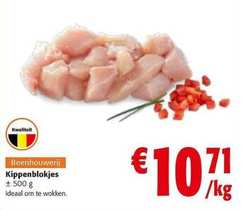 Colruyt Kippenblokjes aanbieding