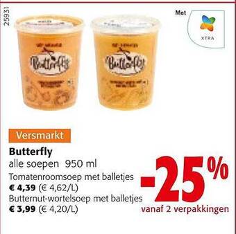 Colruyt Butterfly aanbieding